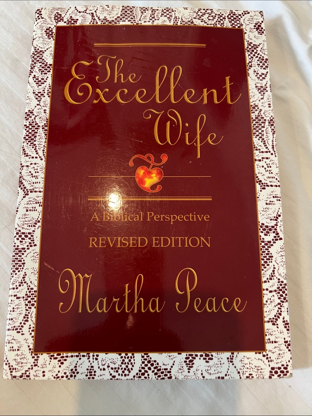 The Excellent Wife - Burgundy Cover